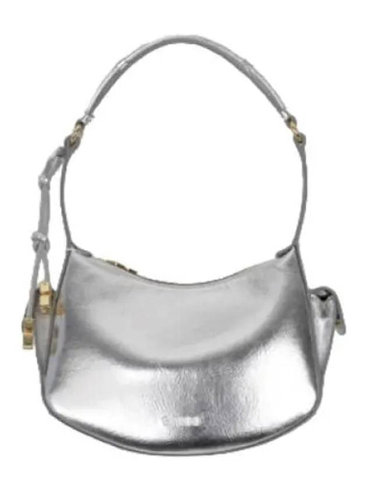 silver swing shoulder bag - GANNI - BALAAN 1