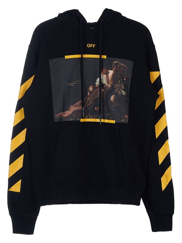 Caravaggio Saint Francis Hoodie Black - OFF WHITE - BALAAN 3