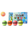 New Pop 3 Piece Putting Track Golf Ball 1 Dozen 12 Balls Rainbow - VOLVIK - BALAAN 2