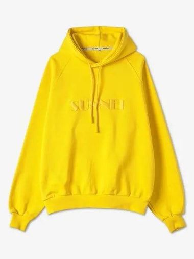 Embroidered Hood Bright Yellow CRTWXJER009T024 - SUNNEI - BALAAN 1