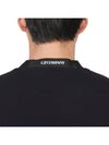 Diagonal Raised Fleece Lens Sweatshirt Black - CP COMPANY - BALAAN 7