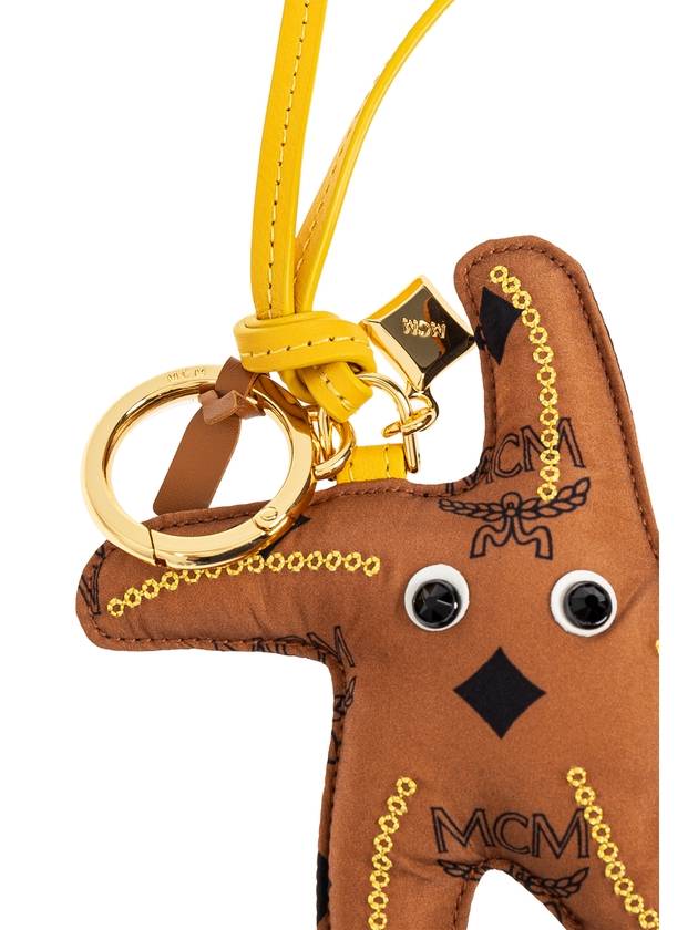 MCM Keychain With Charm, Men's, Brown - MCM - BALAAN 3