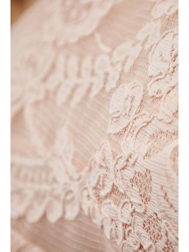 Zimmermann Lace Dress With Ruffles, Women's, Pink - ZIMMERMANN - BALAAN 5