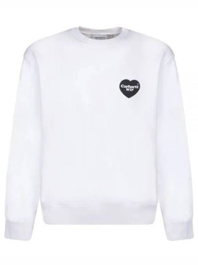 Heart Bandana Sweatshirt White - CARHARTT WIP - BALAAN 2