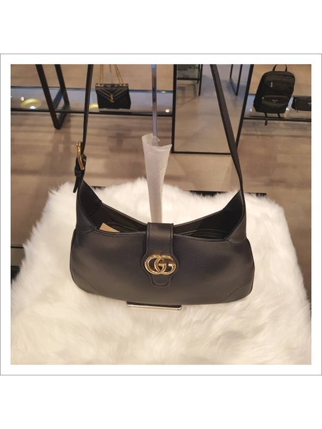 Aphrodite Medium Shoulder Bag Black - GUCCI - BALAAN 6