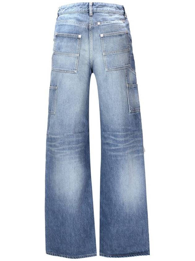 Denim Straight Pants BW512F5Y9K 402 DEEP BLUE - GIVENCHY - BALAAN 4