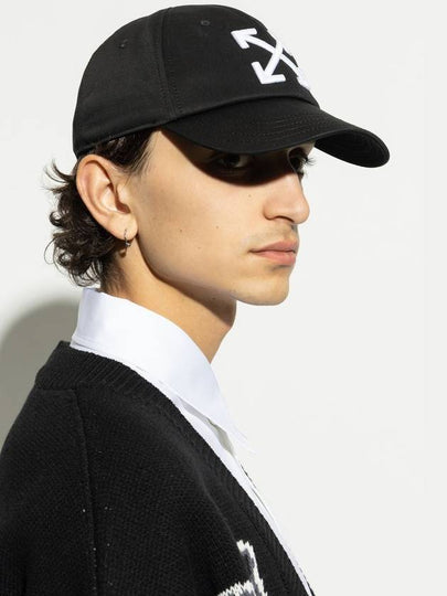 Off-White Baseball Cap, Men's, Black - OFF WHITE - BALAAN 2