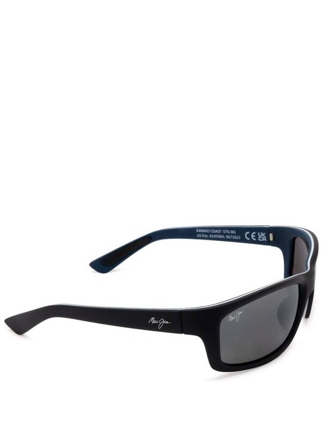 Maui Jim MJ766 Matte Soft Black / White / Blue - MAUI JIM - BALAAN 2