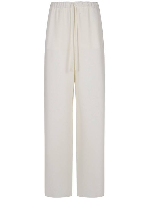 Valentino Trousers Ivory - VALENTINO - BALAAN 1