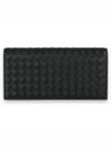 Intrecciato Long Wallet Black - BOTTEGA VENETA - BALAAN 2