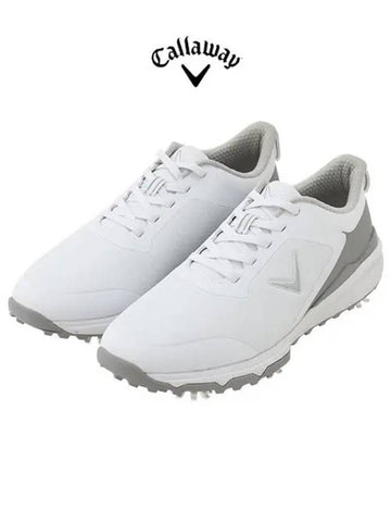 Chev Ace Spike Golf Shoes White Gray - CALLAWAY GOLF - BALAAN 1