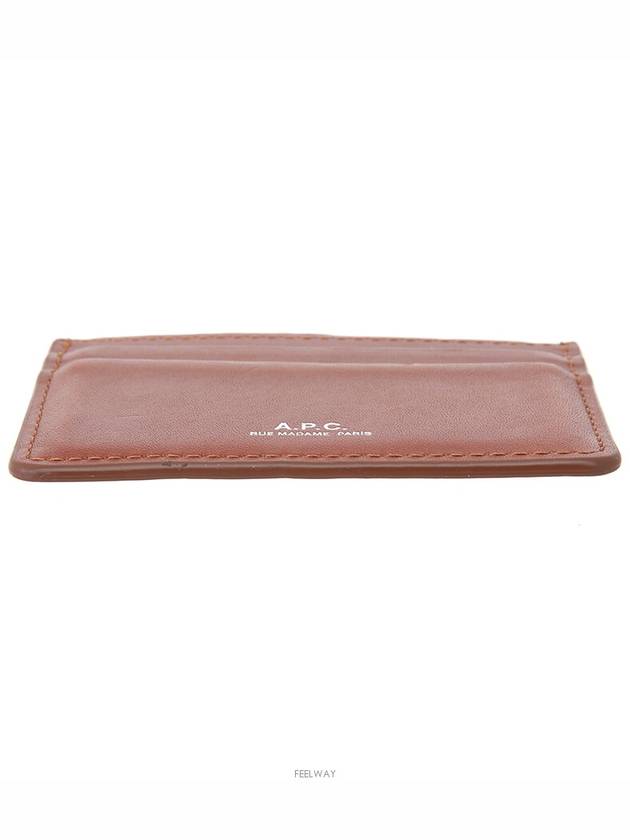 Andre logo card wallet PXAWV H63028 - A.P.C. - BALAAN 6