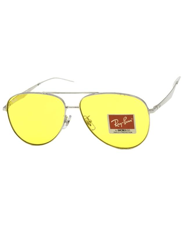 Eyewear Metal Sunglasses Silver - RAY-BAN - 1