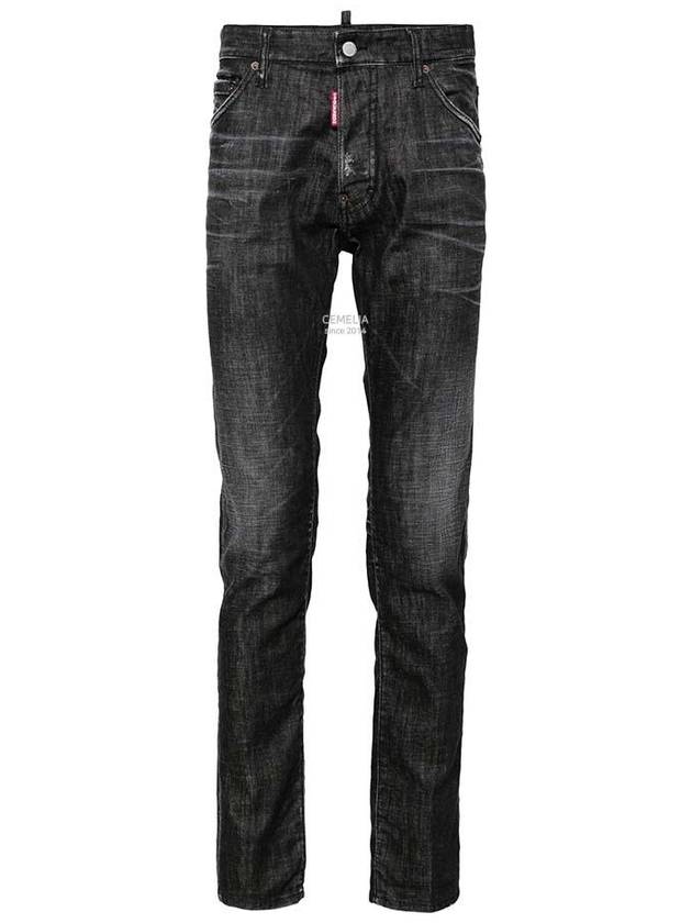 Cool Guy Slim Fit Jeans Black - DSQUARED2 - BALAAN 2