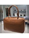 Leather top handle bowling bag large - MIU MIU - BALAAN 8