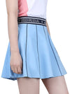 Women's NK x JL Golf Skirt Blue - J.LINDEBERG - BALAAN 4