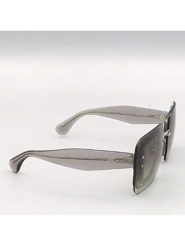 UES 0A7 Reveal Smu01r Gray Glitter Shaded Sunglasses - MIU MIU - BALAAN 3