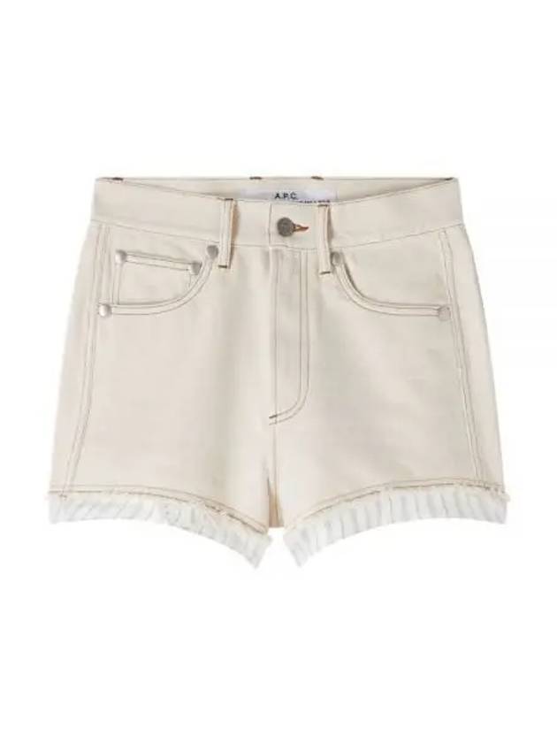 Versailles Shorts Ivory - A.P.C. - BALAAN 1