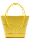 Arco Mini Rubber Tote Bag Lemon - BOTTEGA VENETA - BALAAN 3