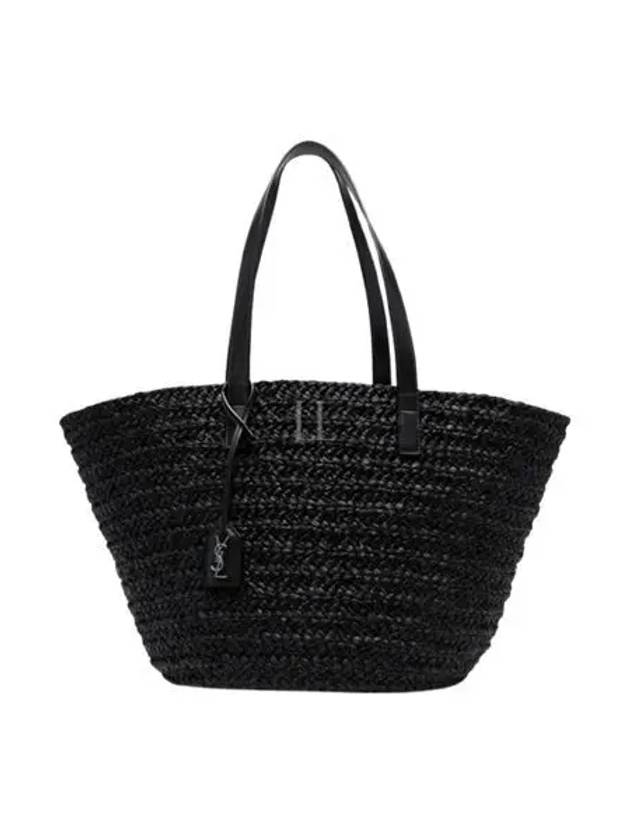 Pannier Raffia Logo Black 693242GQThe 1000 - SAINT LAURENT - BALAAN 1