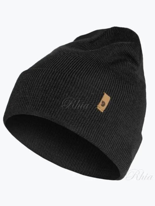 Classic Knit Hat Black 77368 550 - FJALL RAVEN - BALAAN 1