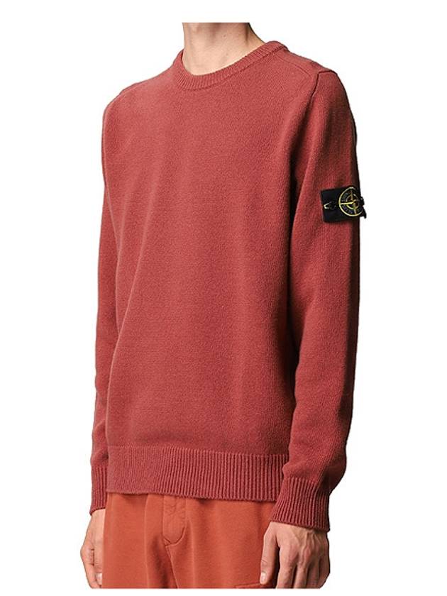 Wappen patch crew neck knit 7515535A3 - STONE ISLAND - BALAAN 3