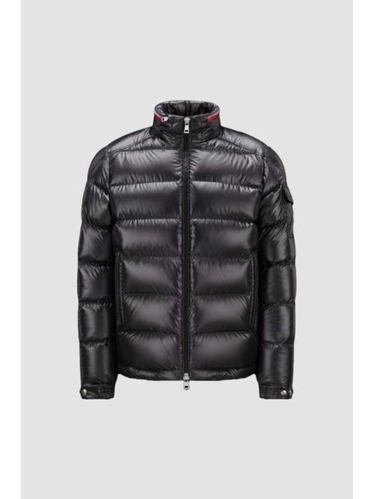 Bornet Short Down Padded Jacket Black - MONCLER - BALAAN 2