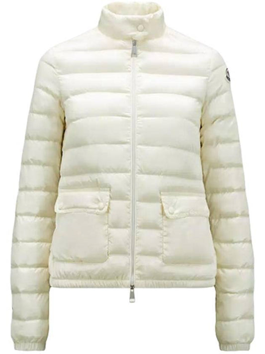 Lans Short Down Jacket White - MONCLER - BALAAN 1