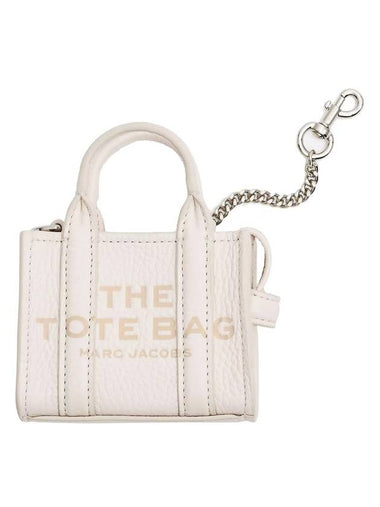 The Nano Tote Bag Charm Silver - MARC JACOBS - BALAAN 1