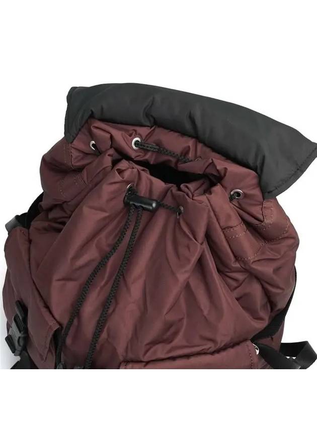 Tech Backpack Burgundy - GANNI - BALAAN 7