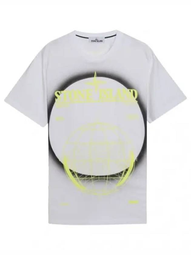 Printed Short Sleeve T Shirt Men s - STONE ISLAND - BALAAN 1