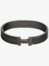 Clickash Bracelet Rose Gold White Silver Palladium Black Marron Creme PM GM - HERMES - BALAAN 3