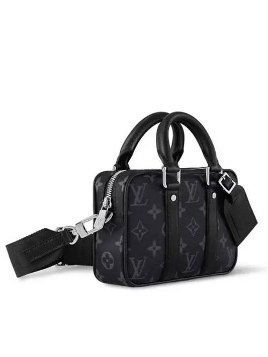 Men's Nano Porte Documents Voyage Brief Case Black - LOUIS VUITTON - BALAAN 2