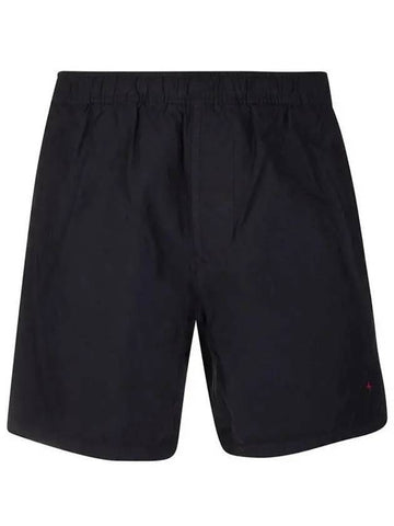 Garment Dying Nylon Shorts Black - STONE ISLAND - BALAAN 1