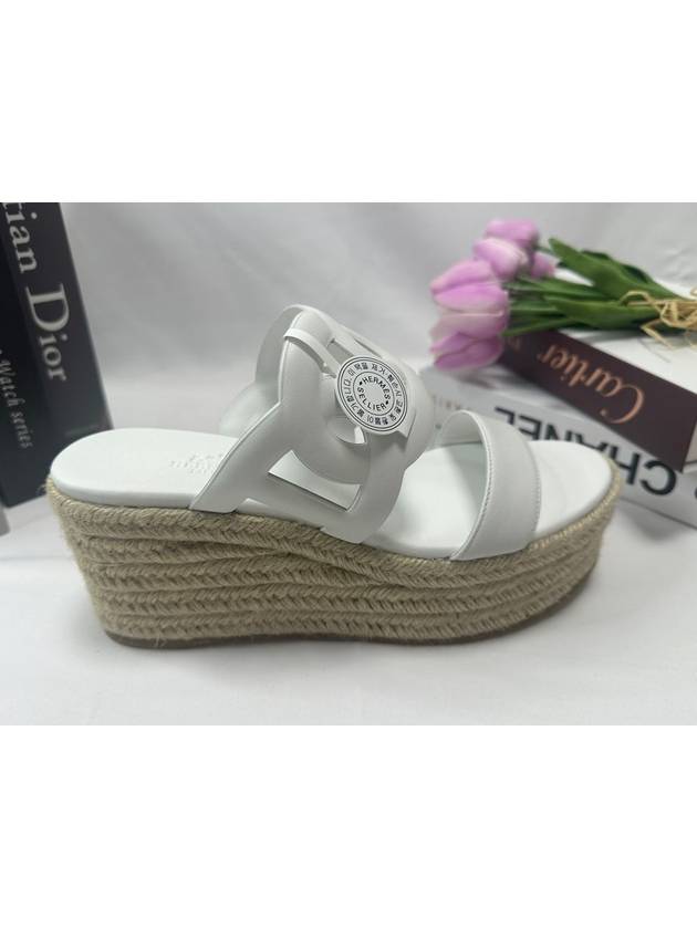 Espadu high heel sandals Idea 30 white EU38 H241230Z - HERMES - BALAAN 4