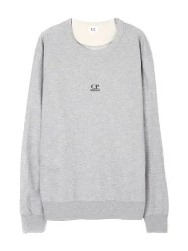 Light fleece logo sweatshirt - CP COMPANY - BALAAN 1