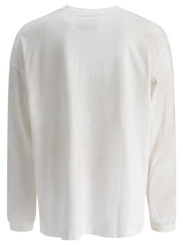 Duck Printed Long Sleeve T-Shirt White - MAISON MIHARA YASUHIRO - BALAAN 3