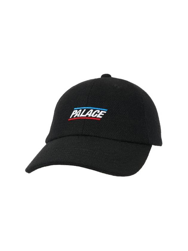 Basic A Wool 6Panel Cap Black - PALACE - BALAAN 1