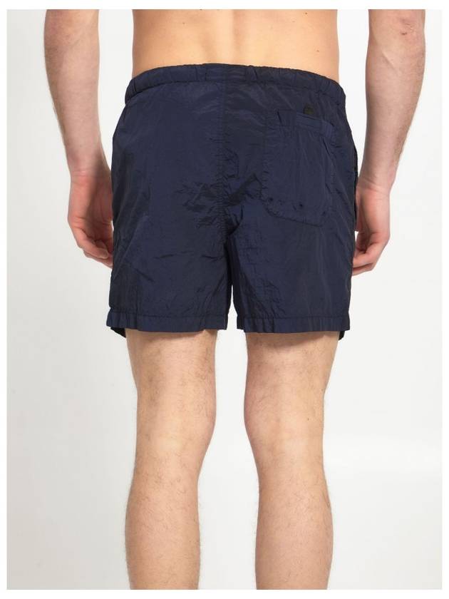 Wappen Patch Nylon Metal Swim Shorts Navy - STONE ISLAND - BALAAN 4