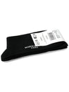 Foxhead Socks LM06407KT0010 BLACK - MAISON KITSUNE - BALAAN 4