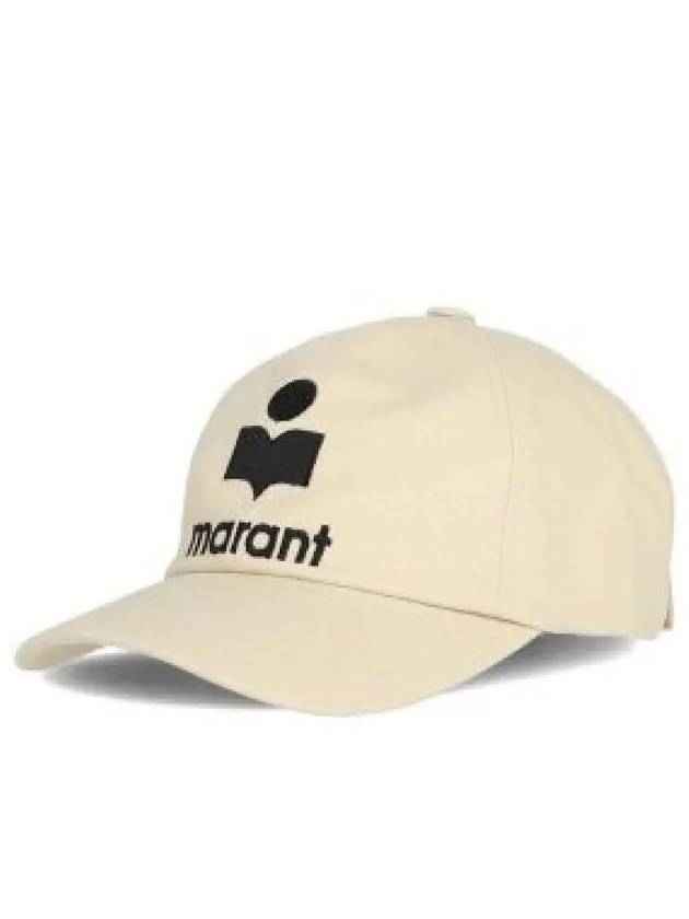 Tyron Logo Cotton Ball Cap Ecru - ISABEL MARANT - BALAAN 2