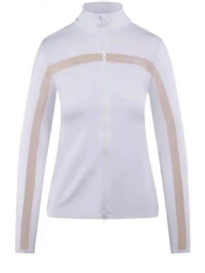 Seasonal Janice Mid Layer Track Jacket White - J.LINDEBERG - BALAAN 2