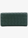 Intrecciato Flap Long Wallet Aloe - BOTTEGA VENETA - BALAAN 2