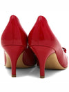 Carla Vara Bow Pumps Red - SALVATORE FERRAGAMO - BALAAN 5