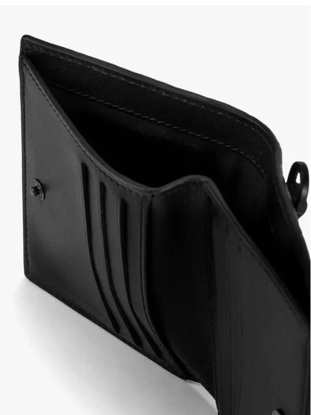Emgram Compact Half Wallet Black - MONTBLANC - BALAAN 4