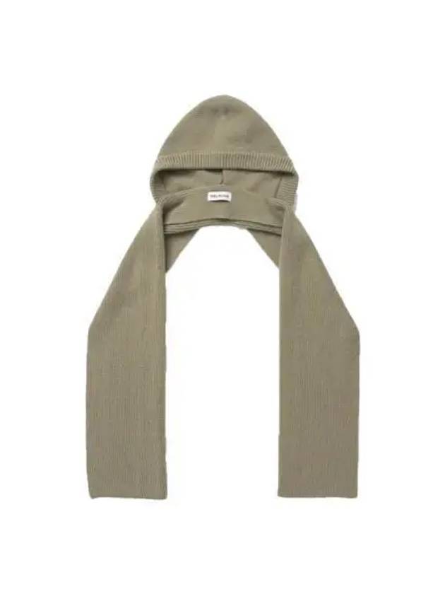 Milo Archive Loop Hood Muffler Khaki Brown - MILLO ARCHIVE - BALAAN 1