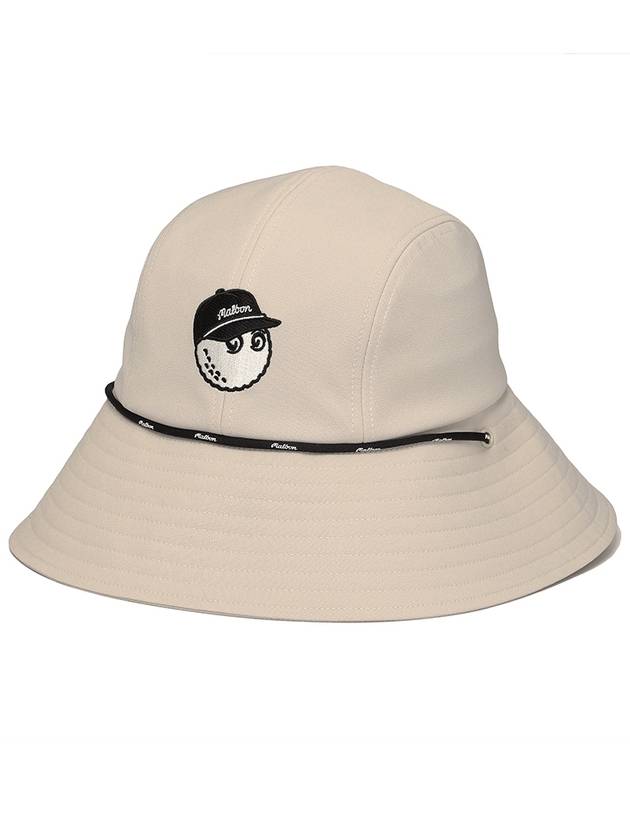 Women s modified brimmed bucket hat BEIGE WOMAN - MALBON GOLF - BALAAN 1