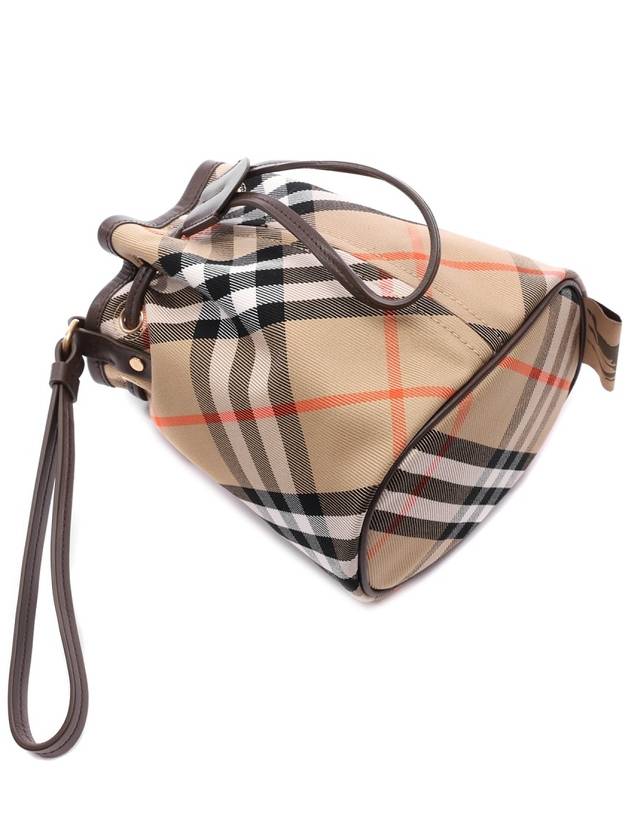 Check drawstring mini bag 8093916 - BURBERRY - BALAAN 6