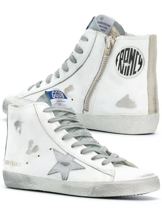 Francie High Top Sneakers White - GOLDEN GOOSE - BALAAN 2