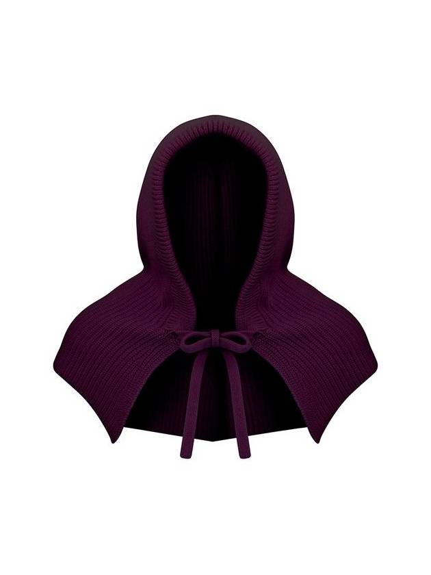 Pure Cashmere 100 Balaclava PU - PEOPLE OF THE WORLD - BALAAN 1